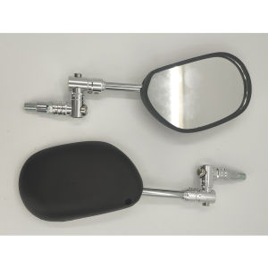 Universal 360° Foldable CNC Alloy Mount & Base HD Rearview Mirror with Folding MechanismESAY INSTALL