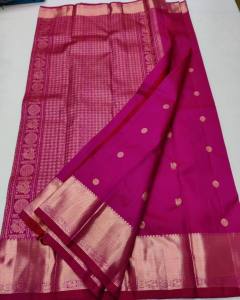 [Pre Order]Soft Lichi Silk Saree (Normal / Ready To Wear) ~ Delivery Lead Time : 10 days