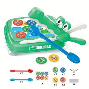 Board Game for Kids Friend& Family Fun Shark Crocodile Attack Exciting Flicking Skill Toy