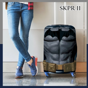 Sarung Koper 24 Inch 20 28 18 Elastis Luggage Cover Pelindung Motif Batman SKPR 11
