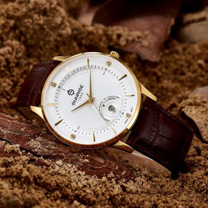 Đồng Hồ Nam Sunrise 1223SA Chính Hãng Full Box - Kính Sapphire - Chống xước chống nước - Thẻ Bảo Hành 3 Năm