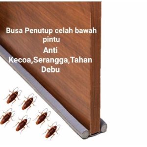 Busa Penutup Celah Bawah Pintu Busa Penutup Pintu Kamar Anti Kecoa