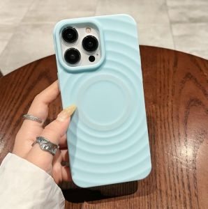 Ốp Điện Thoại Silicon Mềm Chống Sốc Có Sạc Từ Tính Cho iPhone 11/12/13/14/15/16/17/18 ProPro Max - Hàng Xịn