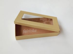 BELI MIN. 2 pcs Box Kotak Kado Cantik Mewah Karton Hardboard Tebal Lapis Wallpaper + Mika