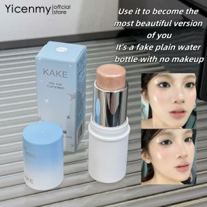 Yicenmy Highlighter Stick Brightening Skin Tone Contouring Kiss Beauty Glow Highlighter Long Lasting Waterproof Highlighter