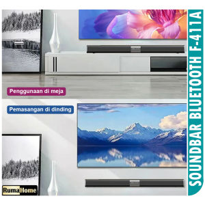 Soundbar Speaker wireless garansi 1 thn Home Theater Bluetooth super bass.