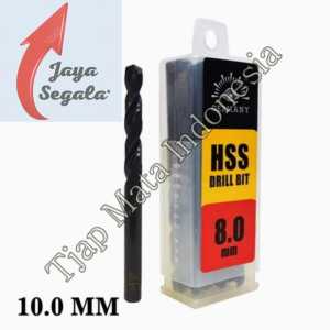 Mata bor besi 10mm HSS Tjap Mata Drill bits 10 MM Cap Mata hss