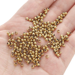 4-10mm Stainless Steel Beads Round Loose Spacer Ball Beads for Handmade Bracelet Necklace Jewelry Making Accessories