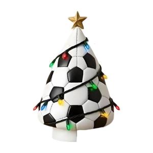 Funny Decorative Pellets for Christmas Tree Soccer Christmas Tree Decoration Funny Decorative Soccer Illuminated Fun Ball Decorations Trees