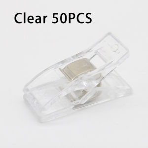 50pcs Plastic Fabric Clips For Patchwork Sewing DIY Crafts Colorful Clips Quilt Quilting Clip