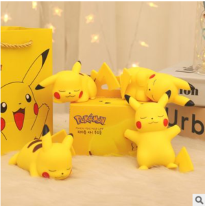 Đèn Ngủ Pikachu Pokemon Siêu cute Trang Trí Decor Phòng Ngủ Góc Làm Việc - Quà Tặng