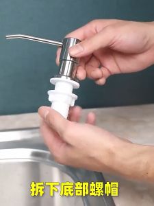 Vòi hút nước rửa chén vòi lấy nước rửa bát inox 304 lắp bồn rửa bát nhà bếp xoay 360 độ