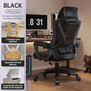 Ergonomic Office Chair Reclining Computer Chair Home Office Swivel Chair Gaming Chair adjustable height With Foot