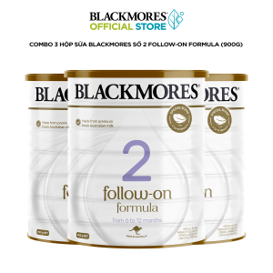 Combo 3 Hộp Sữa Blackmores số 2 Follow-On Formula (900g)