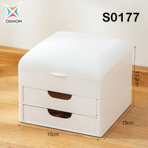 Oxihom S0177 Laci Susun Plastik Lemari Plastik Drawer Storage Cabinet