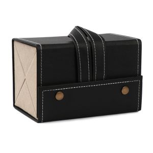CONGMING PU Leather Display Travel Sunglasses Case Glasses Organizer Eyeglasses Holder Storage Box
