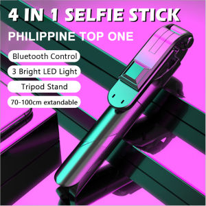 70CM-100CM 1 LED/2 LED selfie stick for cellphone tripod stand for cellphone original selfie stick for vlogger with stabilizer monopod for cellphone vlogging bluetooth selfie buddy tripod with light and remote