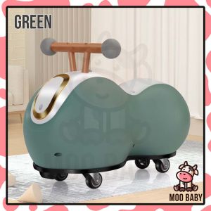 ⭐Moo Baby Car Toy Peanut Car Yoyo Car for Kids Kid Car Kereta Mainan Budak Boleh Duduk Car Push Car Baby 扭扭车小孩车车玩具車可坐人