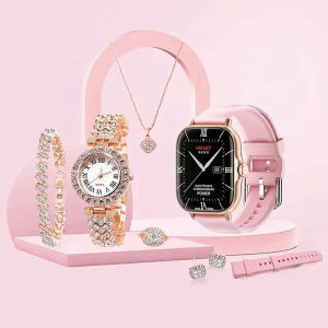 Sets 6 IN 1 A58 Plus Smart Watch Woman Smartwatch Arrivals Christmas Gift