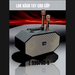 Loa Karaoke Xách Tay 12 Đường Tiếng Z20  Bass 20  - Loa Kéo Xách Tay Kèm 2 Mic Không Dây Chống Hú - Cổng Kết Nối HDMI Optical Bluetooth Guitar