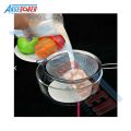 Aksesoren Saringan Stainless Steel [1 Pcs] / Penyaring Gorengan Air Kopi Teh Jeruk Tepung Kelapa Stainless 10 / 12 / 14 / 16 / 18 / 20 / 22 Cm / Serokan Masak Alat Penggorengan Dapur Besar Kecil. 