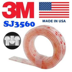 3M Dual Lock ™ Reclosable Velcros Adhesive Type 250/25.4mm Width 3M Dual Lock SJ3560 transparent VHB Mushroom Adhesive Fastener Tape