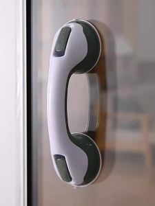 [Local Seller] Bathroom Handrails Toilet Super Strong Suction Handle Bar Safety Grip Handle Grab Bar Safety Help  Bathroom handrail with strong suction cup handle