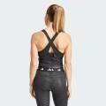 adidas Training Techfit Printed Crop Training Tank Top Women Black IN6876. 