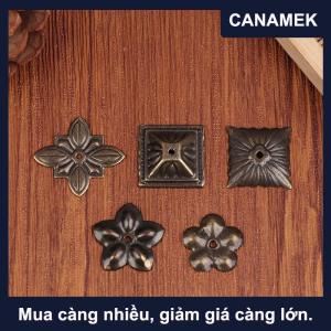 【CANAMEK】 10PCS Hộp gỗ góc Antique Brass bọc trang trí đối với trang sức ngực Quà Tặng rượu vang trường hợp bảo vệ phần cứng