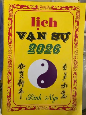SÁCH LỊCH VẠN SỰ 2026
