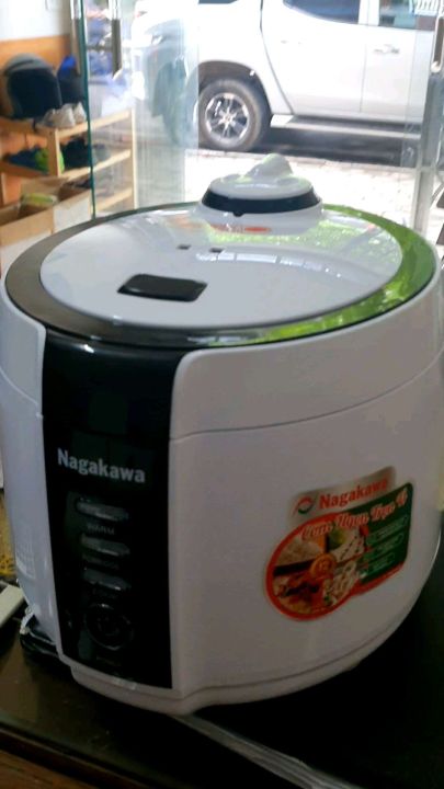 NỒI CƠM ĐIỆN 1,2L NAGAKAWA NAG0131(1,2l) (Đa chức năng: Nấu cơm, Hâm nóng và nấu cháo)