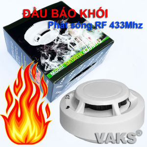 Bộ chuông cảm biến khói nhà ở thông minh- có thể tích hợp được nhiều đầu cảm biến khói-MR2