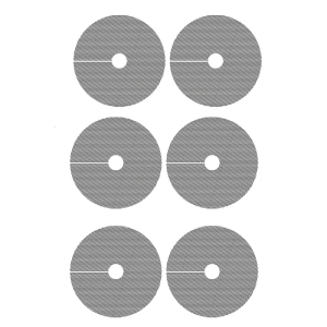 Trimmable Potting Mesh Guards Animal Resistant Garden Accessories With Center Hole Design For Growth Protective