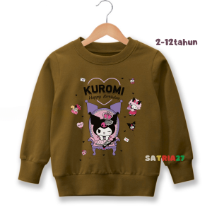 sweater Hoodie anak usia 2-12thn perempuan Kuromi