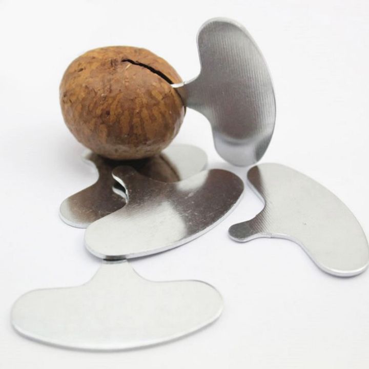 5 Ouvre-Noix Mini Acier Inoxydable | Pour Noix, Noisettes, Amandes | Portable Pour Cuisine Et Camping