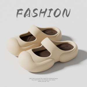 WomenS Summer New Style Clog Sandals For Outdoor Wear Height-Increasing Thick-Soled Non-Slip Beach Sandals