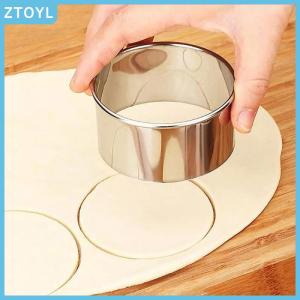 ZTOYL 3 size Stainless Steel Round Dumplings Wrappers Molds Cutter Maker Tools Cookie