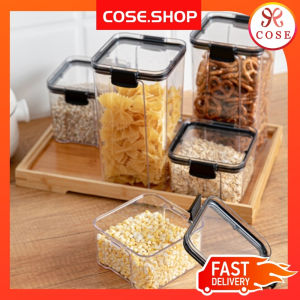 [COSE] Airtight Food Storage Container Dry Food Container Plastic Kitchen Fridge Storage Box Refrigerator Storage Freezer Storage Cabinet Organizer Bekas Makanan Bekas Kedap Udara Bekas Simpan Makanan