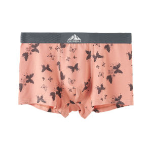ANDERSON TALISCA Butterfly 1pcs/3pcs Underwear Men Boxer Hot Cotton Underpant Man Penis Mens Boxers Boxershorts Size L-3XL A6575