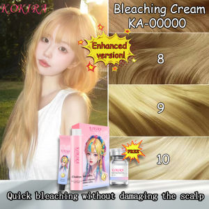 Fast shipping KOKIRA hair color hair dye(hair color cream & Keratin repair essence oil)hair color