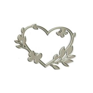 Heart Wreath Cutting Dies Scrapbooking Stencils Carbon Steel Die Cut Templates for Card Making Photo Album Decoration