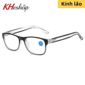 Kính lão độ nét cao cho người trung niên và cao tuổi xem điện thoại 2 màu đen và đỏ mã Y858 - kheshop