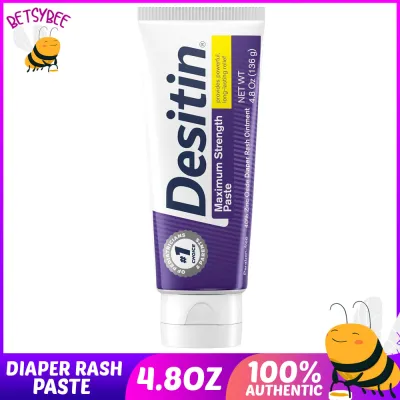 Desitin Maximum Strength Zinc Oxide Diaper Rash Paste 4.8oz