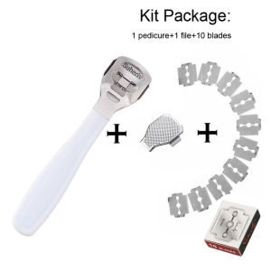 WOOLOVE 1 Set Tainless Steel Pedicure Foot Hard Dead Skin Remover Shaver Trimmer Pedicure Callus Blade Foot Care Tools Accessories