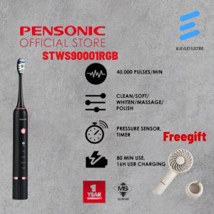 Pensonic Livelle Bripro Plus Series Sonic Toothbrush STWS9001RGB (BLACK Colour)