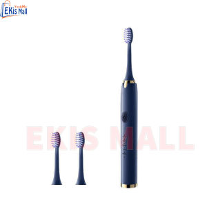 Bàn chải điện đánh răng điện tự động Ekis Mall Máy đánh răng thông minh 5 chế độ lông mềm rung sóng âm hàng nội địa Cây đánh răng điện tử sạc USB cho người lớn và trẻ em chống nước vệ sinh răng miệng cho gia đình