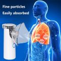 Gloryfit Portable Mesh Nebulizer Alat Uap Bantu Pernafasan Asma Inhalasi N6 alat uap untuk batuk pilek anak Mesh Nebulizer Alat Uap Asma Inhaler Inhalasi Pernafasan oksigen mini sesak nafas mini nebulizer ultrasonic Inhaler mesh. 