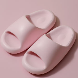Free Shipping New Style Bread Slippers For Women Summer Thick-Soled Sandals For Home Use Indoor Non-Slip Soft-Soled Eva Slippers For Men