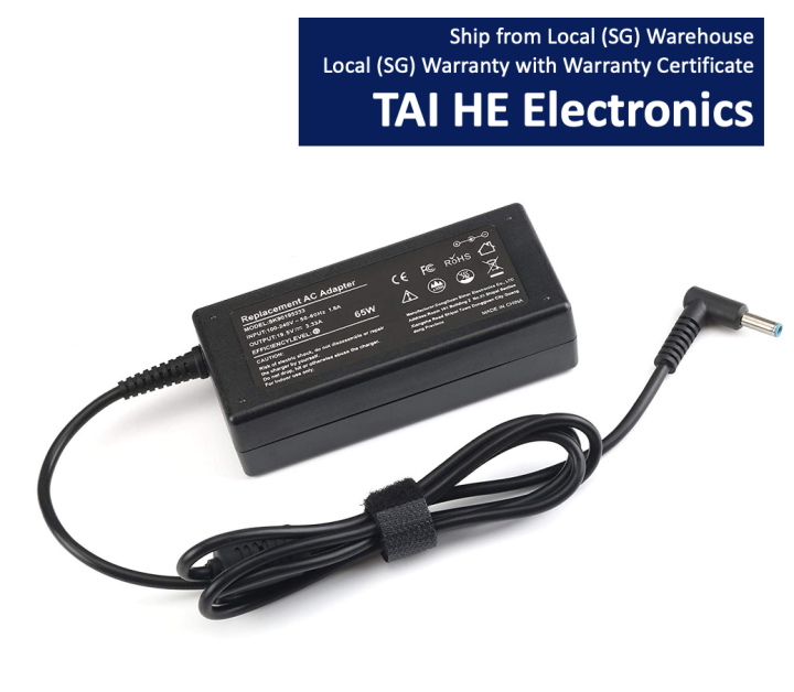 19.5V 3.33A Adapter for HP Laptop Power Supply Charger for HP Laptop