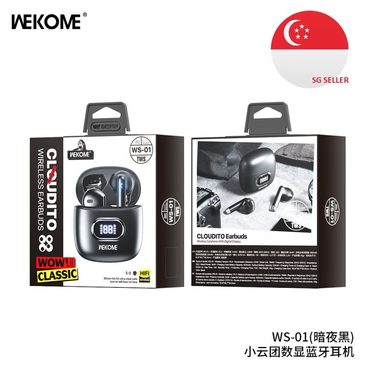 WK DESIGN WEKOME WS01 WS11 WS21 WS22 WS23 WS25 Bluetooth V5.4 Kinkong Series TWS Wireless Earbuds Gen3